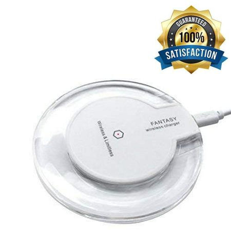 Wireless Charger Charging Pad for Samsung Note 8, S8/S8 Plus/S7/S7 Edge/S6, Apple iPhone 8/8 Plus, iPhone X, Nexus 7/6/5/4(2013), Nokia Lumia 920, - halfrate.in