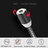 3 in 1 Magnetic Charging Cable for Lightening, USB Type C and Micro USB - halfrate.in