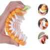 Fruit and Vegetable Cleaning Brushes Carrot Pattern for Washing Carrot Potato Root Scrubber Food Kitchen Cleaning Tools