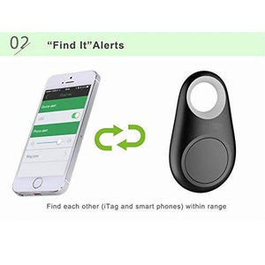 Wireless Bluetooth 4.0 Anti-Lost Anti-Theft Alarm Device Tracker GPS Locator Key/Dog/Kids/Wallets Finder Tracer w/Camera Remote Shutter & Recording for iPhone iPad & Android 4.0 - halfrate.in