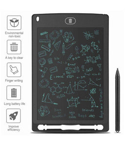 8.5" Ultra-Thin LCD Portable Rewritable Erasable Paperless Memo Writing Tablet Ruff Pad E-Writer Digital Drawing Board with Pen (Multi Colour) - halfrate.in