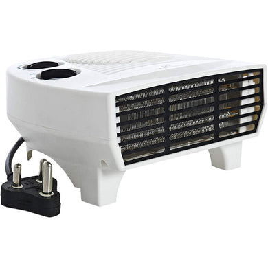 Room Heater Compact Shock proof Plastic Body 1000 / 2000 Watt Dual selection White colour, Ideal for small to medium room/area