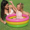 Intex Inflatable Baby Pool, Multi Color (2-feet) - halfrate.in
