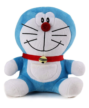 Soft Doraemon Toy for Kids and Teens boy&Girl's Gift &Home Decor (Blue and White, 35 cm) - halfrate.in