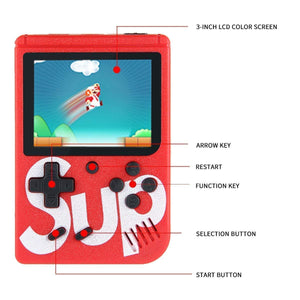 400 in 1 Sup Game Box USB Rechargeable Console/Led Screen/Retro Classic Gaming Console Portable for Kids - halfrate.in