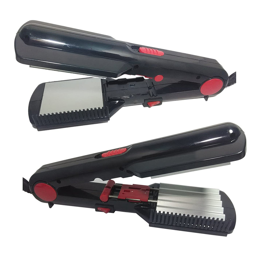 Ratehalf® 2-in-1 Hair Crimper and Straightener For Your Hairs Latest Gadget Must at your Home - halfrate.in