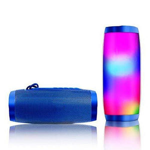 Ekdant® TG 157 Loudspeaker with Flash LED Disco Light Super Bass Splashproof Wireless Bluetooth Speaker Best Sound Quality Playing with Mobile/Tablet/Laptop/AUX/Memory Card/Pan Drive/FM - halfrate.in