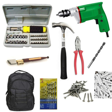 Saleshop365® 210 pcs GBT Power Tools Combo2 toolkits drill- Must in your Home - halfrate.in