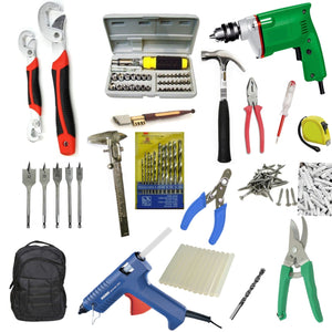 Saleshop365® 234 pcs GBT Power Tools Combo3 toolkit drill- Must in your Home - halfrate.in