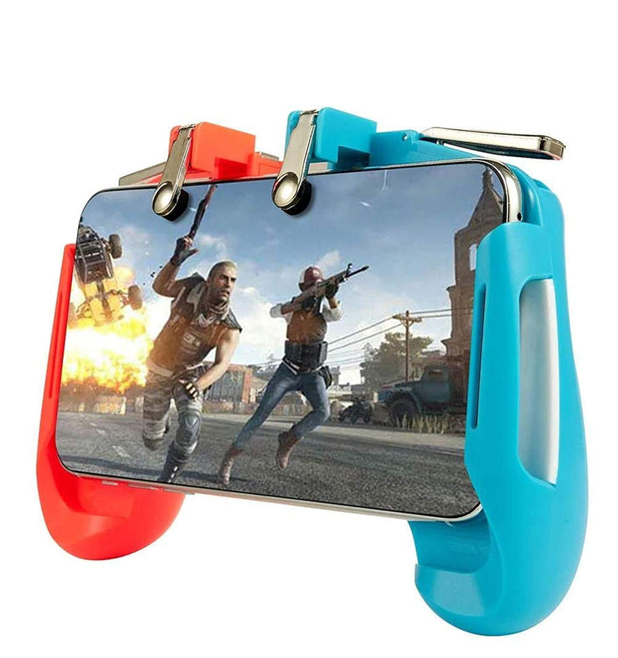 AK16 Colour pubg Gamepad Mobile Holder Mobile Game Controller and Mount with L1 R1 buttons for Trigger Shooter Sensitive Shot & Aim Joystick - halfrate.in