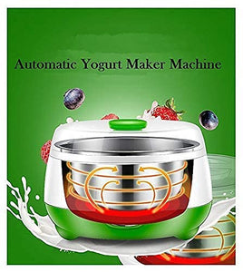 Yogurt Maker Machine, Curd Maker Stainless Steel Inner Container Electric Yogurt Maker Stainless Steel 1 Liter Make Yogurt Automatic
