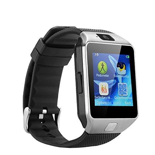Ekdant® DZ09 Smart Watch Smartwatch Bluetooth Touchscreen Sweat Proof Phone with Camera TF/SIM Card Slot for Android and iPhone Smartphones - halfrate.in
