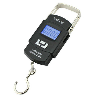 Weighing Scale 50kg Digital Heavy Duty Portable For Kitchen /luggage Pocket - halfrate.in