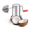Stainless Steel Coconut Scrapper Grater With Vacuum Base - Scrap Coconut Easily - halfrate.in