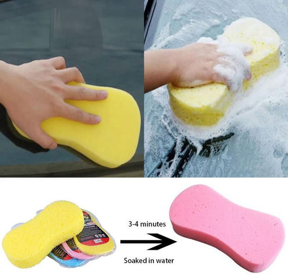 Sponge Vacuum Compression Sponge for Car Washing Office Cleaning - halfrate.in