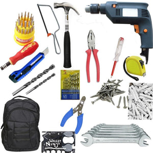 Saleshop365® 214 pcs GBT Power Tools Combo 4 - Must in your Home - halfrate.in