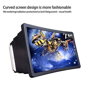 Ekdant® Mobile Phone 3D / Screen Magnifier F2 - 3D Video Screen Amplifier Eyes Protection Enlarged Expander Support for All Smartphones - halfrate.in