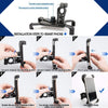 Universal Bike Motorcycle Cell Phone Holder Mount Stand Bracket Fits for All Mobile Phones Size Upto 5.5" inch Mount Holder Mobile Phones Bike Holder