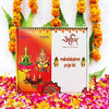 Diwali / Lakshmi Pujan/Mahalakshmi Puja Kit with Detailed Puja Vidhi Items (Multicolour)-PK02